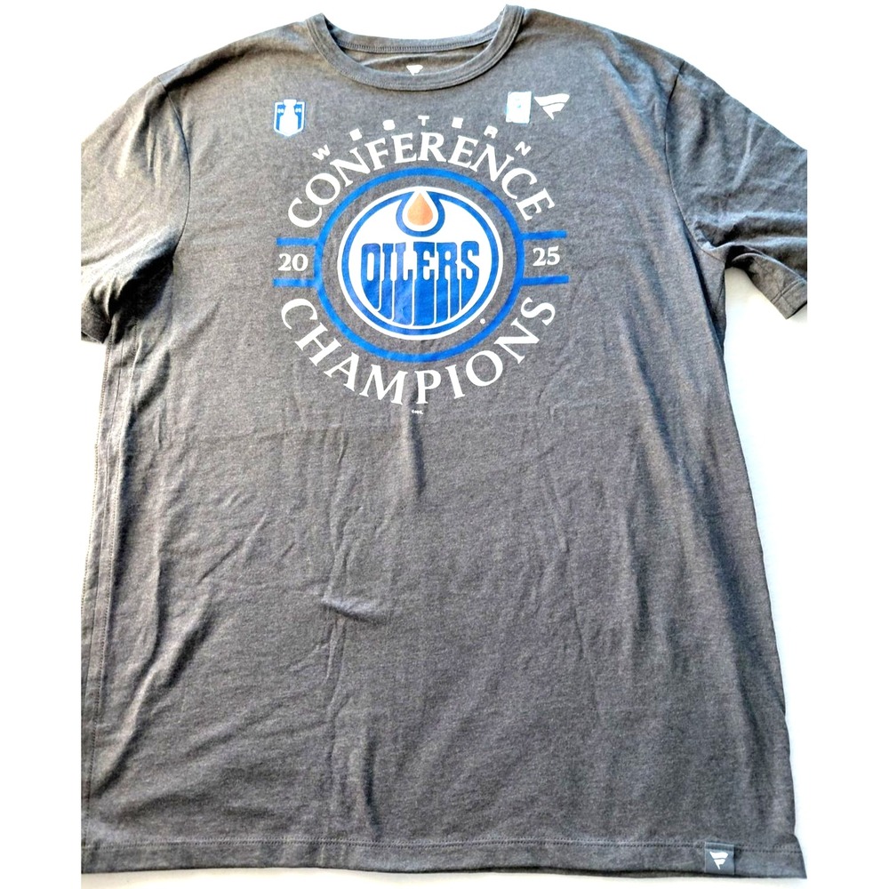 Edmonton Oilers 2025‎ Western Conference Champions T-Shirt